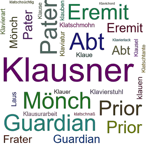 Ein anderes Wort für Klausner - Synonym Klausner
