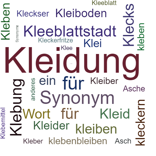 Ein anderes Wort für Kledasche - Synonym Kledasche