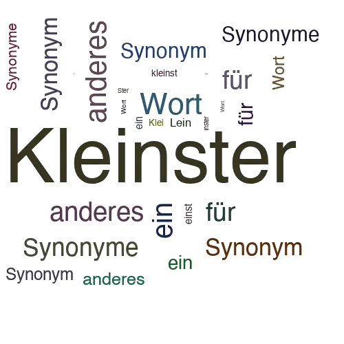 Ein anderes Wort für Kleinster - Synonym Kleinster