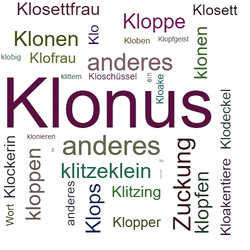 Ein anderes Wort für Klonus - Synonym Klonus