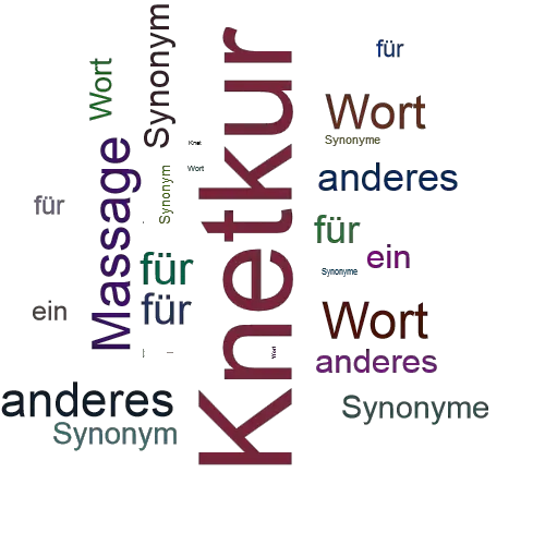 Ein anderes Wort für Knetkur - Synonym Knetkur