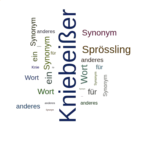 Ein anderes Wort für Kniebeißer - Synonym Kniebeißer