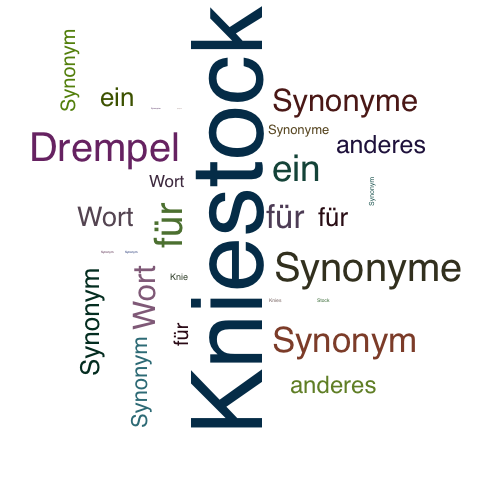 Ein anderes Wort für Kniestock - Synonym Kniestock