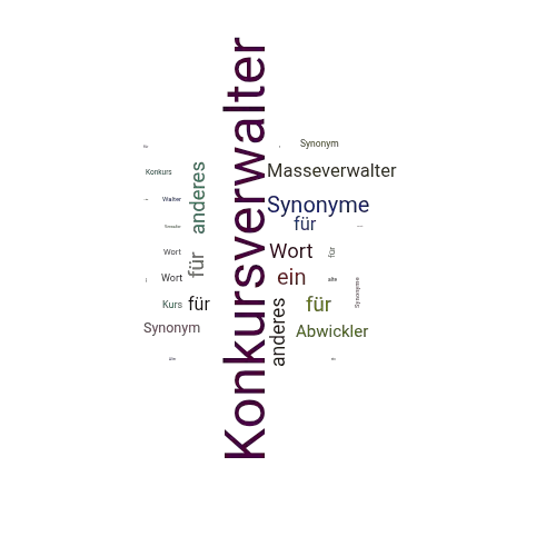 Ein anderes Wort für Konkursverwalter - Synonym Konkursverwalter