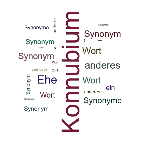 Ein anderes Wort für Konnubium - Synonym Konnubium