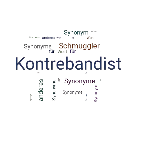 Ein anderes Wort für Kontrebandist - Synonym Kontrebandist