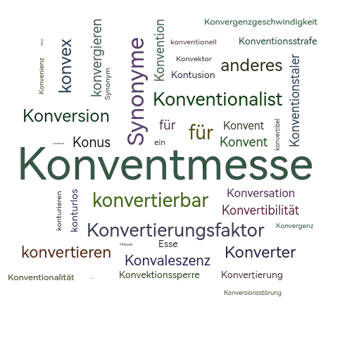 Ein anderes Wort für Konventsmesse - Synonym Konventsmesse
