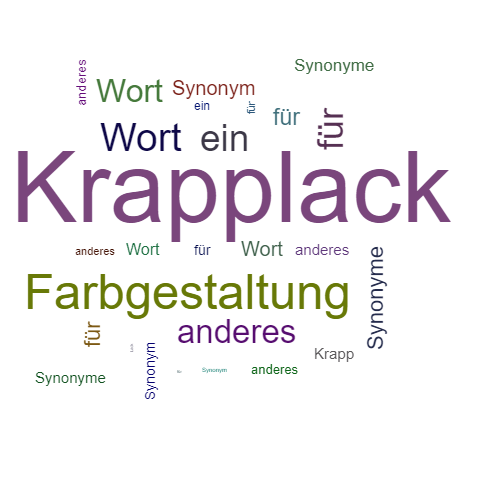 Ein anderes Wort für Krapplack - Synonym Krapplack