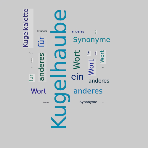 Ein anderes Wort für Kugelhaube - Synonym Kugelhaube