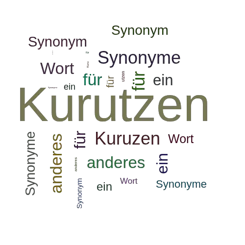 Ein anderes Wort für Kurutzen - Synonym Kurutzen