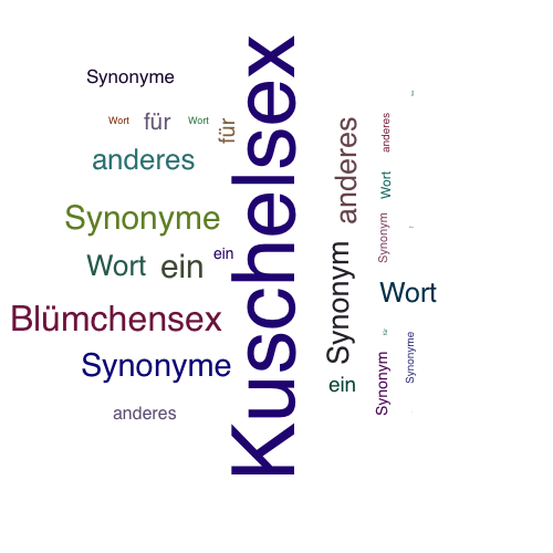 Ein anderes Wort für Kuschelsex - Synonym Kuschelsex