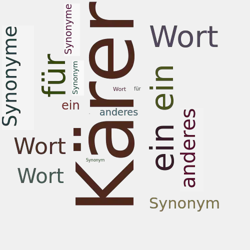 Ein anderes Wort für Kärer - Synonym Kärer