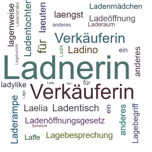 Ein anderes Wort für Ladnerin - Synonym Ladnerin