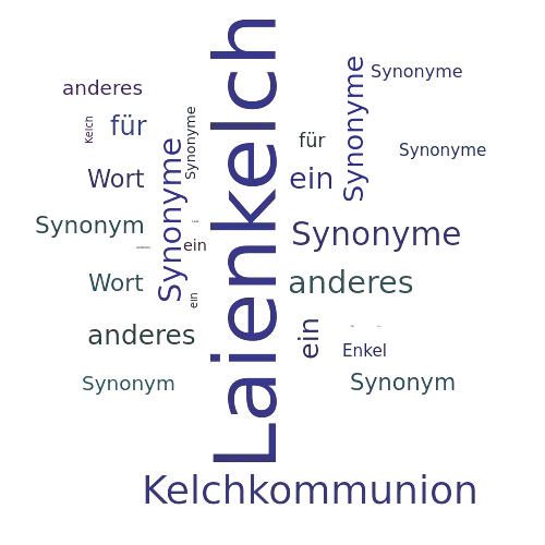 Ein anderes Wort für Laienkelch - Synonym Laienkelch