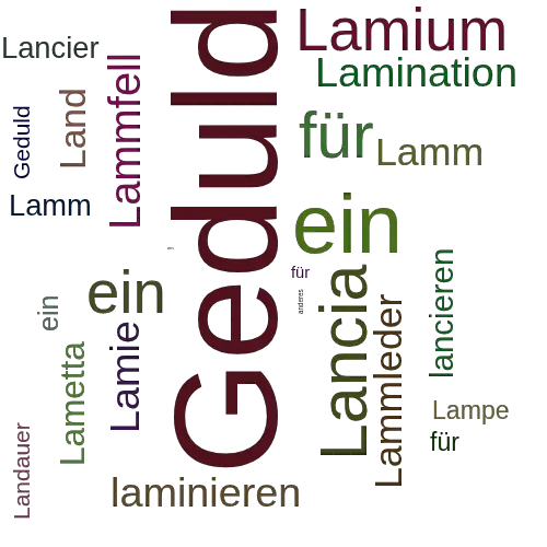 Ein anderes Wort für Lammsgeduld - Synonym Lammsgeduld