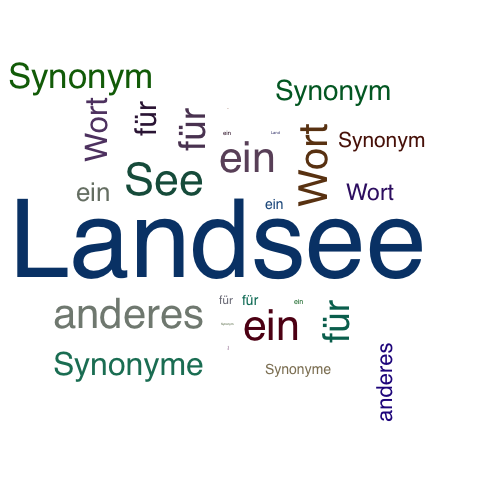 Ein anderes Wort für Landsee - Synonym Landsee