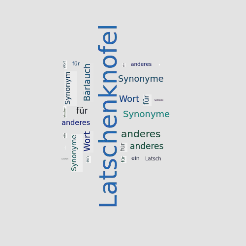Ein anderes Wort für Latschenknofel - Synonym Latschenknofel
