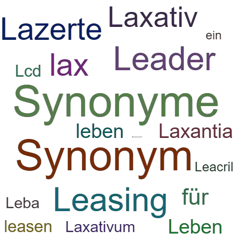 Ein anderes Wort für Lean - Synonym Lean