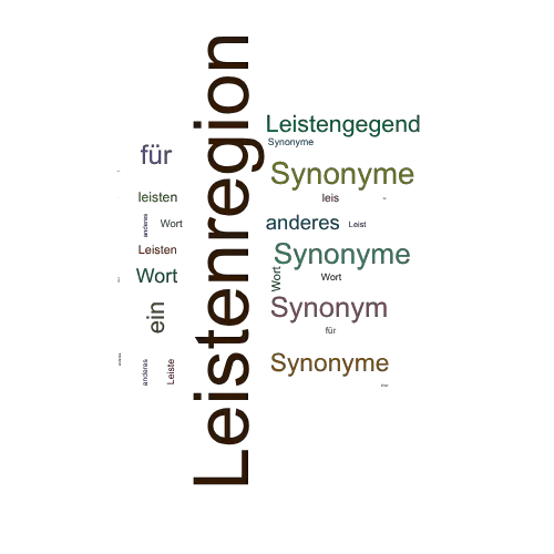 Ein anderes Wort für Leistenregion - Synonym Leistenregion