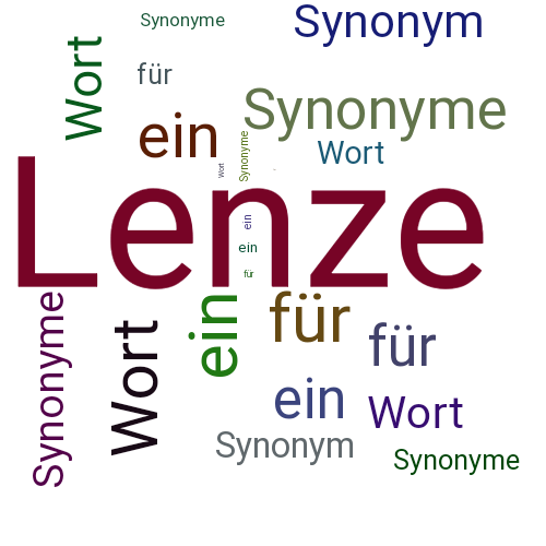 Ein anderes Wort für Lenze - Synonym Lenze