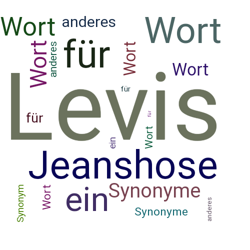 Ein anderes Wort für Levis - Synonym Levis