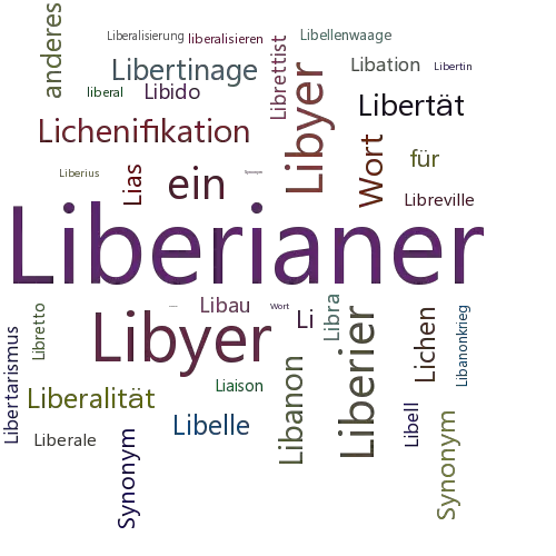 Ein anderes Wort für Liberianer - Synonym Liberianer