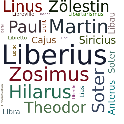 Ein anderes Wort für Liberius - Synonym Liberius