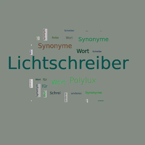 Ein anderes Wort für Lichtschreiber - Synonym Lichtschreiber