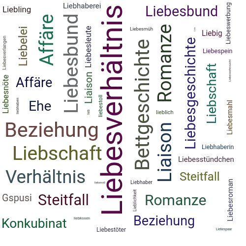 Liebesbeziehung synonym