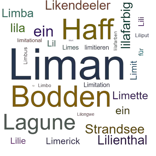 Ein anderes Wort für Liman - Synonym Liman