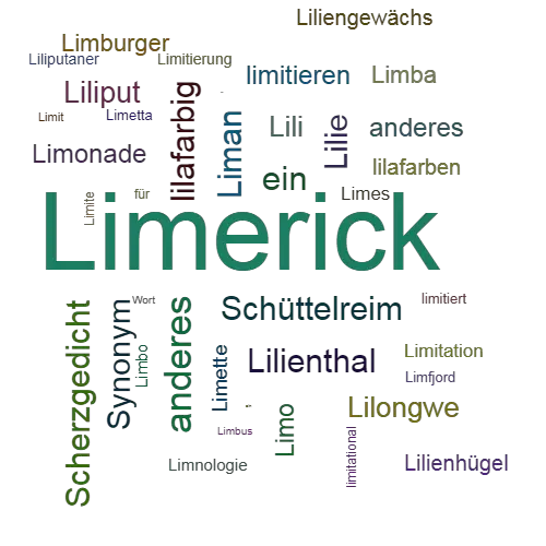 Ein anderes Wort für Limerick - Synonym Limerick