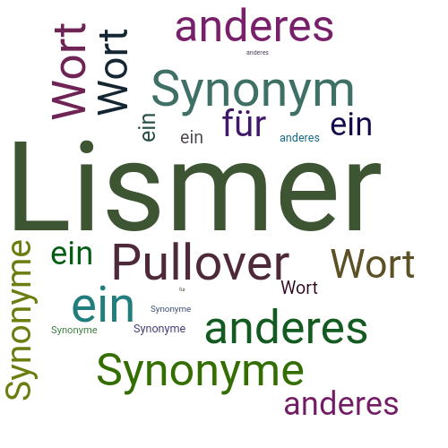 Ein anderes Wort für Lismer - Synonym Lismer