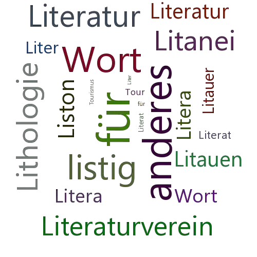 Ein anderes Wort für Literaturtourismus - Synonym Literaturtourismus