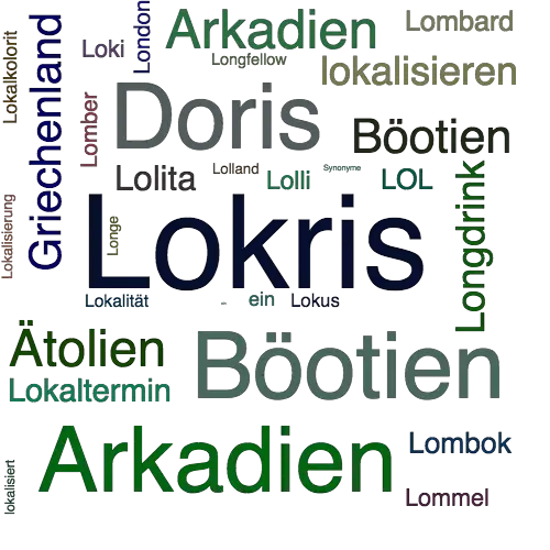 Ein anderes Wort für Lokris - Synonym Lokris