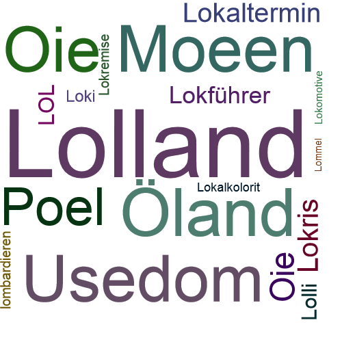 Ein anderes Wort für Lolland - Synonym Lolland