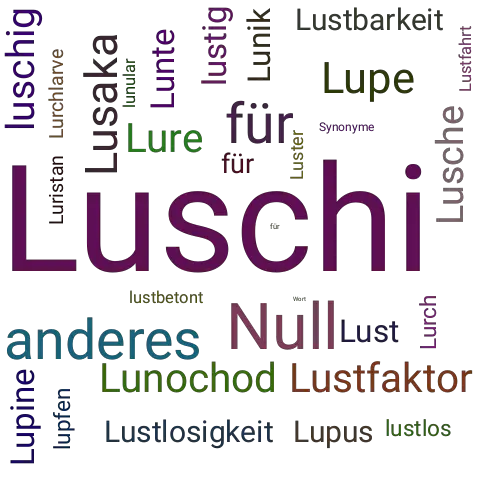 Ein anderes Wort für Luschi - Synonym Luschi