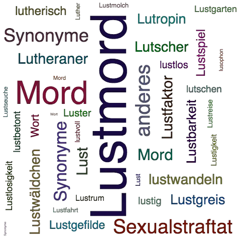 Ein anderes Wort für Lustmord - Synonym Lustmord