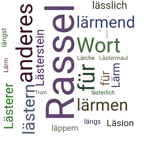 Ein anderes Wort für Lärminstrument - Synonym Lärminstrument