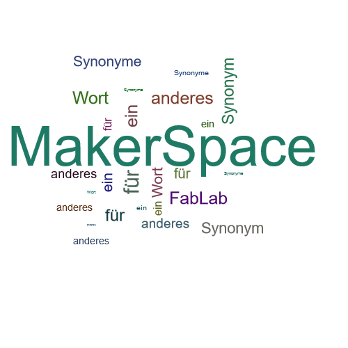 Ein anderes Wort für MakerSpace - Synonym MakerSpace
