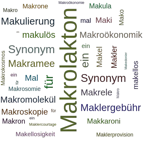 Ein anderes Wort für Makrolid - Synonym Makrolid
