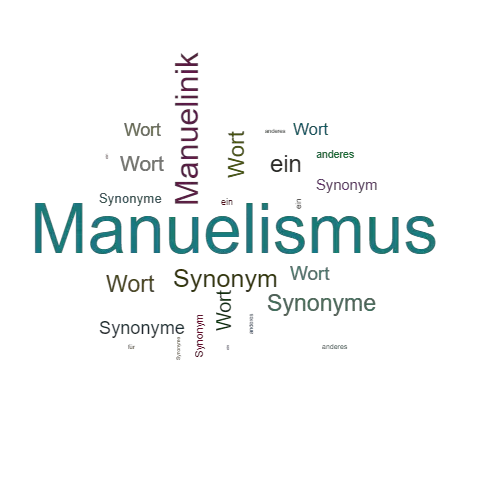 Ein anderes Wort für Manuelismus - Synonym Manuelismus