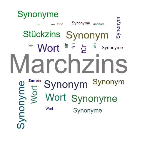 Ein anderes Wort für Marchzins - Synonym Marchzins