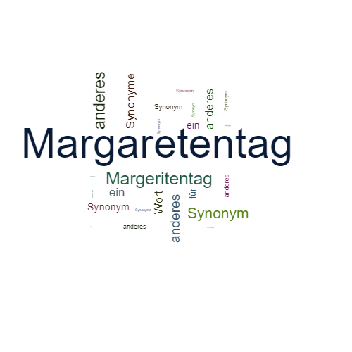 Ein anderes Wort für Margaretentag - Synonym Margaretentag