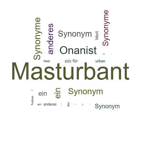 Ein anderes Wort für Masturbant - Synonym Masturbant