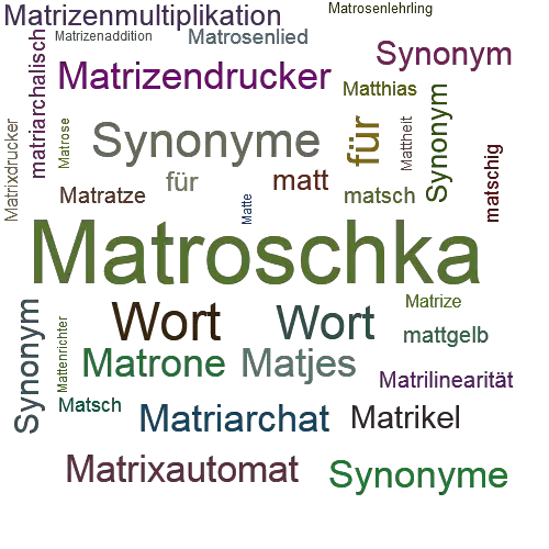 Ein anderes Wort für Matrjoschka - Synonym Matrjoschka