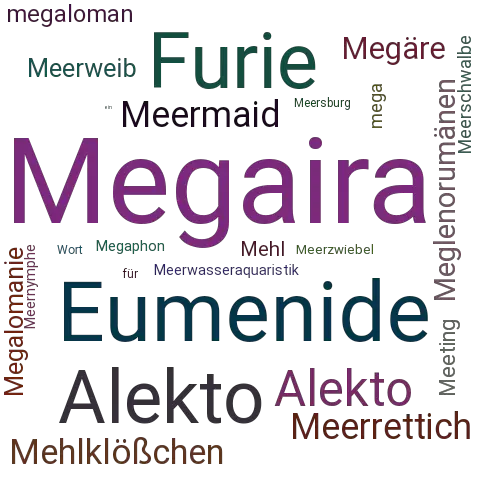Ein anderes Wort für Megaira - Synonym Megaira