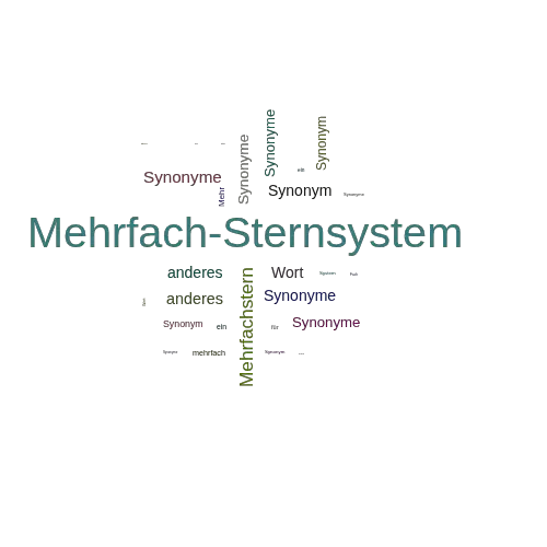 Ein anderes Wort für Mehrfach-Sternsystem - Synonym Mehrfach-Sternsystem