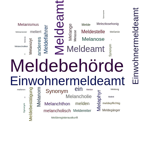 Ein anderes Wort für Meldebehörde - Synonym Meldebehörde