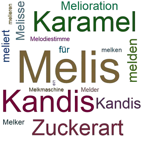 Ein anderes Wort für Melis - Synonym Melis