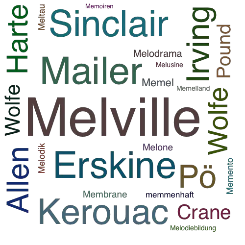 Ein anderes Wort für Melville - Synonym Melville